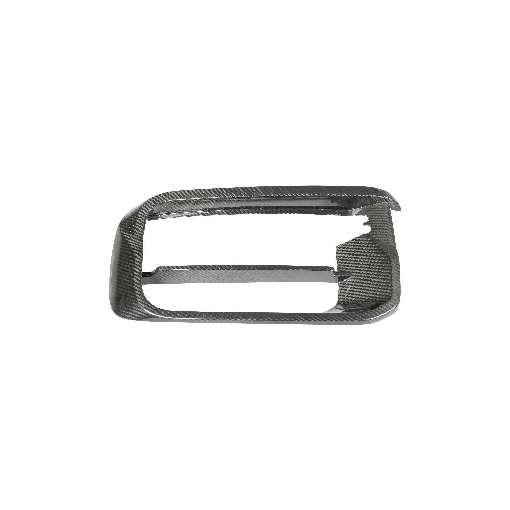 for Cayenne 9Y0.1 Turbo Style Carbon Fiber Grille Frame New Condition Performance Parts 2018-2023